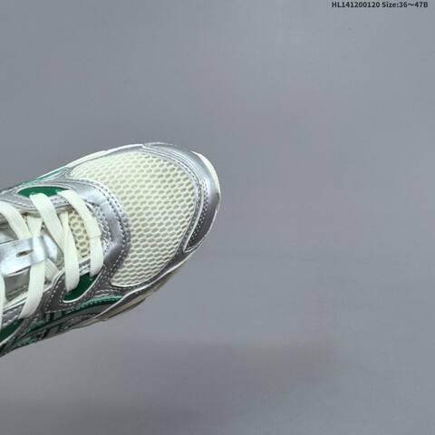 ASICS GEL NYC Silver Cream Green White EU 36-47 Running Shoe Running Sneakers - Unisex (BS-69050)