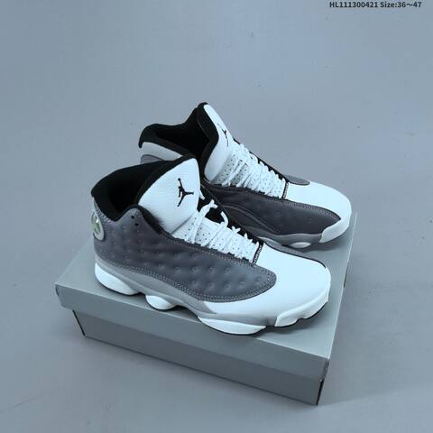 Jordan Air Jordan 13 White Grey Black EU 36-47 Basketball - Unisex (BS-66086)