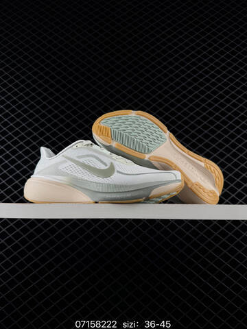Nike Air Zoom Pegasus 42 Light Grey Sage Green Beige Gum EU 36-45 Running - Unisex (BS-70221)