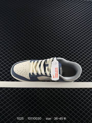 Nike SB Dunk Low Pro x Supreme Black White Blue EU 36-45 Skate - Unisex (BS-74596)