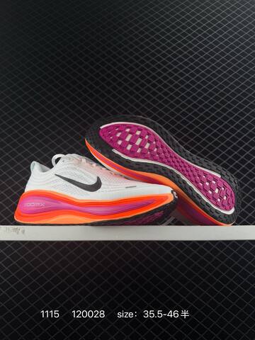 Nike Vomero Plus White Black Bright Crimson Pink Orange 35 5-46 5 Running - Unisex BS-74198