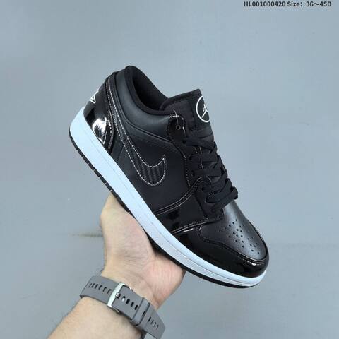Jordan Air Jordan 1 Low SE ASW Black White EU 36-45 Casual - Unisex BS-66124