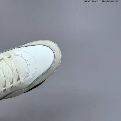 Jordan Air Jordan 4 RM White Grey Black 36 48 5 Casual - Unisex (BS-67020)