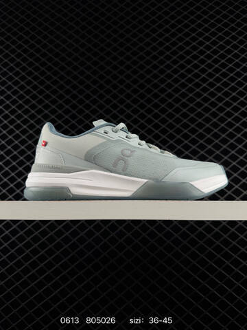 On Running THE ROGER Advantage Pro 805026 Mist Grey White EU 36-45 Tennis Shoe Casual Sneakers Unisex BS-85165