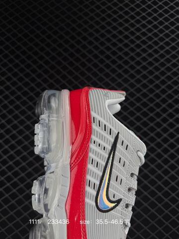 Nike Air VaporMax 360 Grey Red Clear 35 5-46 5 Running - Unisex (BS-74255)