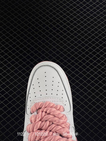 Nike Air Force 1 07 White Pink EU 36-40 5 Lifestyle - Unisex (BS-74057)