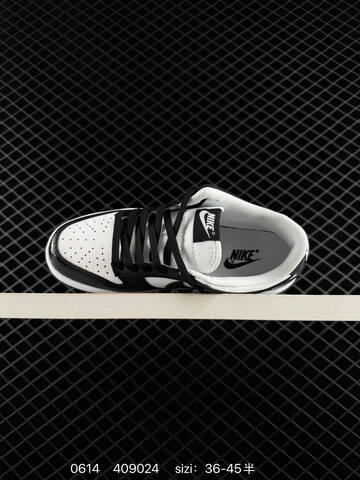 Nike SB Dunk Low Pro Black White EU 36-45 Skate - Unisex (BS-70786)