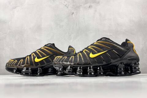 Nike Shox TL Black Yellow Lifestyle (BS-86962)