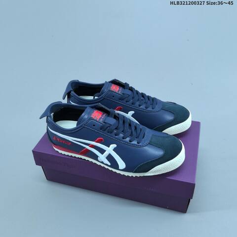 Other ASICS Onitsuka Tiger MEXICO 66 SD MEXICO 66 LOGO Premium Replica High-end Men s And Women s Fashion Sports Running And Basketball Shoes Up To 95 Off Retail During The Current Promotion Casual Lifestyle Sneakers (BS-68964)