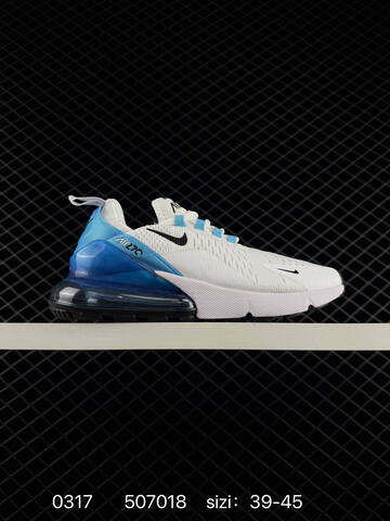 Nike Air Max 270 Black Blue EU 39-45 Lifestyle - Unisex (BS-72627)