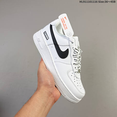 Nike Air Force 1 07 CU9225-102 White Black EU 36-45 Sneaker - Unisex (BS-63633)