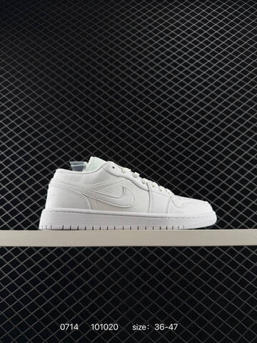 Jordan Air Jordan 1 Low Triple White EU 36-47 Sneaker - Unisex (BS-81069)
