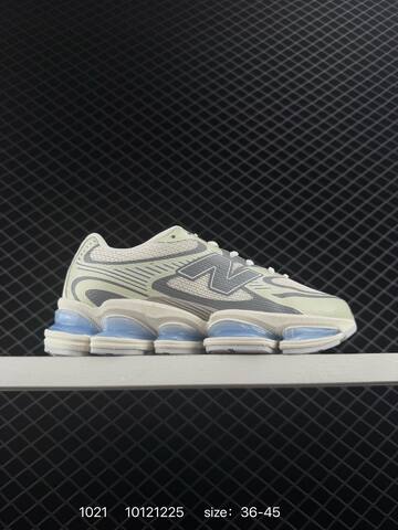 New Balance 9060 White Navy Red EU 36-40 Sneaker - Unisex (BS-82697)