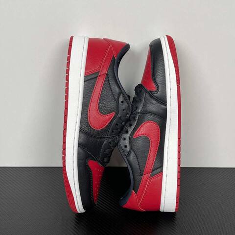 Jordan Air Jordan 1 Retro OG Banned IW6276-001 Black Red White Basketball Shoe BS-87165