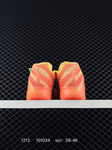 Nike JA 3 Orange Yellow With Mint Laces 39-46 Basketball - Unisex (BS-73728)
