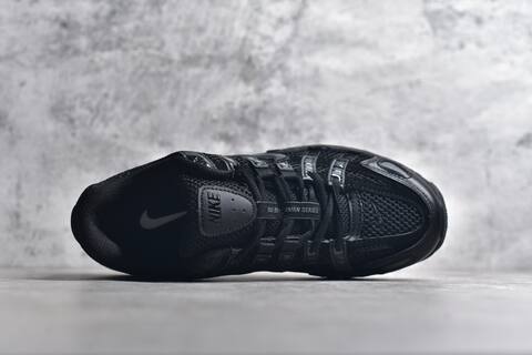 Nike P-6000 Black Dark Grey Running Shoe (BS-59684)