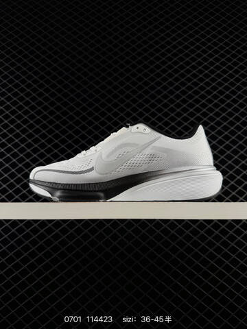 Nike Zoom Pegasus 42 White Grey Black EU 36-45 Running Shoe - Unisex (BS-70487)