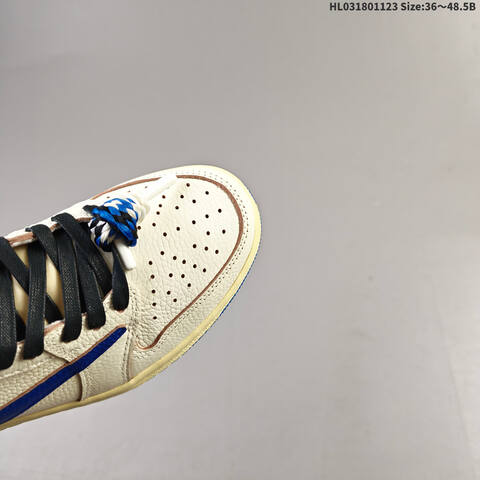 Nike Air Jordan 1 Low OG SP Sail University Blue Black Neutral Grey EU 36 48 5 Casual - Unisex (BS-63220)
