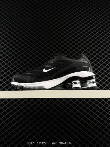 Nike Shox Ride 2 Sp x Supreme Black White EU 36-45 Running Shoe - Unisex (BS-70705)