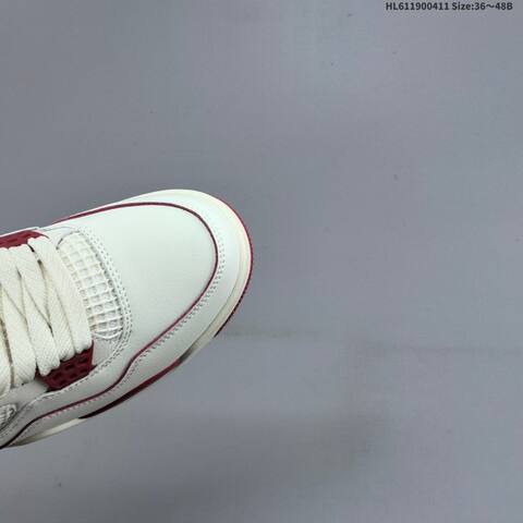 Jordan Air Jordan 4 Retro WMNS Sierra Red Sail EU 36-48 Basketball - Unisex (BS-66233)