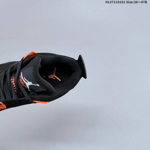 Jordan Air Jordan 4 Retro CT8527-020 Black Orange EU 36-47 Basketball - Unisex (BS-67139)