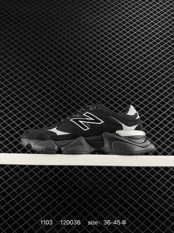 New Balance 9060 Black Silver Grey EU 36-45 Sneaker - Unisex (BS-82631)
