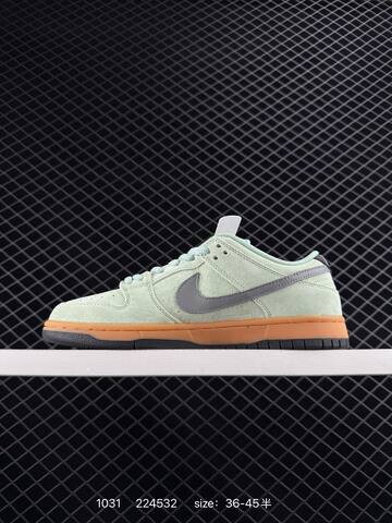 Nike SB Dunk Low HQ1626-300 Light Green Grey Gum Black EU 36-45 5 Skate - Unisex (BS-74444)
