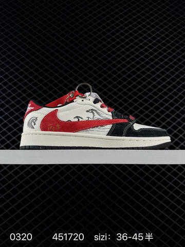 Nike Dunk Low Retro White Black Red EU 36-45 Lifestyle - Unisex (BS-72567)
