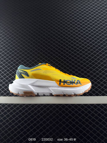 HOKA ONE ONE Mafate X Black White Blue EU 36-45 Trail Shoe Trail Running Sneakers - Unisex (BS-86483)