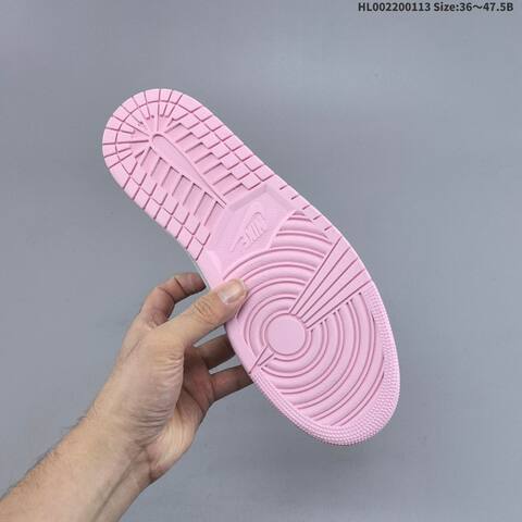 Nike Air Jordan 1 Low Travis Scott Cream White Pink 36 47 5 Lifestyle - Unisex (BS-66989)
