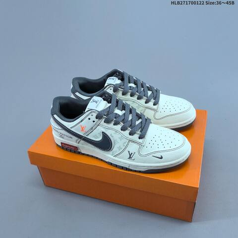 Nike Dunk SB Low Off White Black Grey Orange EU 36-45 Skate Shoe - Unisex BS-61835