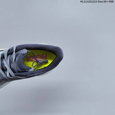 HOKA ONE ONE Bondi 9 Grey Navy Neon Yellow Pink White EU 36-45 Running Shoe Running Sneakers - Unisex (BS-69422)