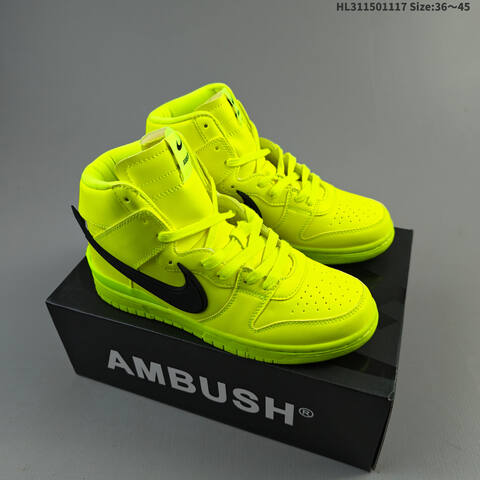 AMBUSH x Nike SB Dunk High Dunk Hi Lifestyle (BS-63571)