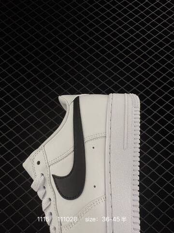 Nike Air Force 1 07 CU9225-102 White Black EU 36-45 Lifestyle - Unisex (BS-74192)