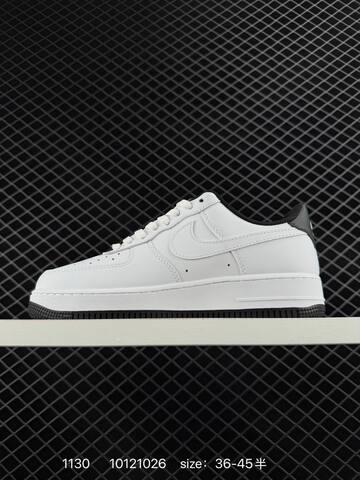 Nike Air Force 1 Low White Black EU 36-45 Casual - Unisex (BS-73924)