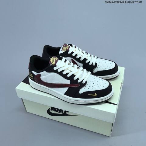 Nike Air Jordan 1 x Travis Scott AIR JORDAN DIY Lifestyle BS-66789