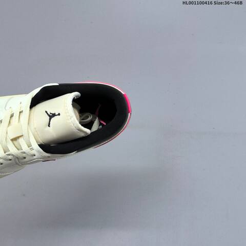 Jordan Air Jordan 1 Low White Black Pink EU 36-46 Basketball - Unisex (BS-66170)