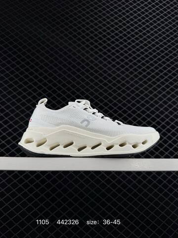 On Cloudsurfer Cloudtec Phase Taupe Ivory Yellow And Blue Ivory EU 36-45 Running Shoe Running Sneakers - Unisex (BS-85472)