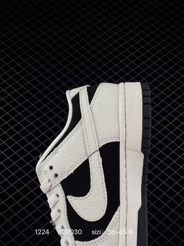 Nike SB Dunk Low Black White EU 36-45 5 Skate - Unisex (BS-73535)