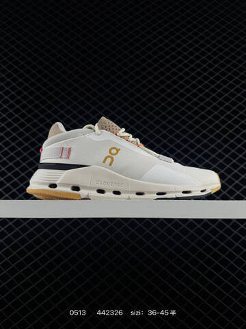 On Cloudtilt White Beige Black Yellow EU 36-45 Running Shoe Running Sneakers - Unisex (BS-85286)