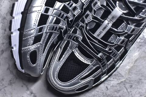 Nike P-6000 Black Silver White Running Shoe BS-59659