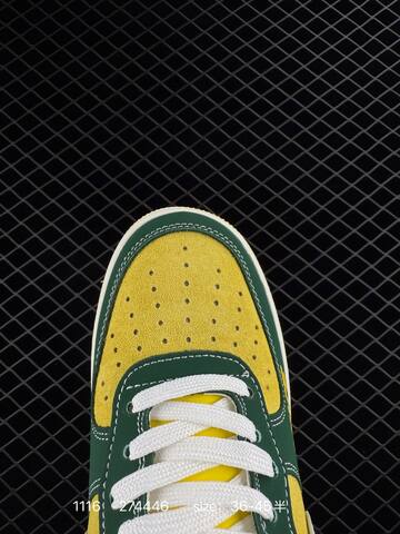Nike Air Force 1 07 LV8 Green Yellow White EU 36-45 Lifestyle - Unisex (BS-74168)
