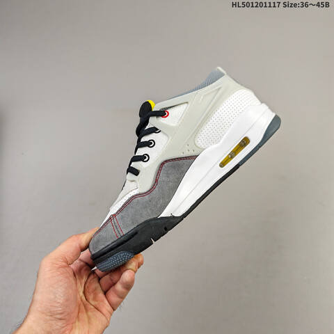 Jordan Air Jordan 4 RM White Grey Black Yellow Red EU 36-45 Casual - Unisex (BS-63578)