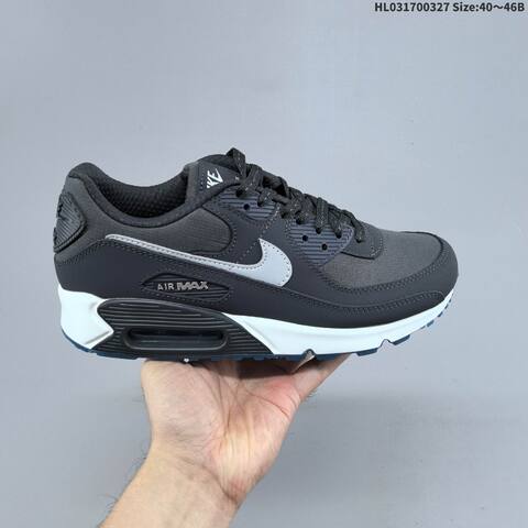 Nike Air Max 90 Black Dark Grey Turquoise White EU 40-46 Sneaker - Men s BS-61112