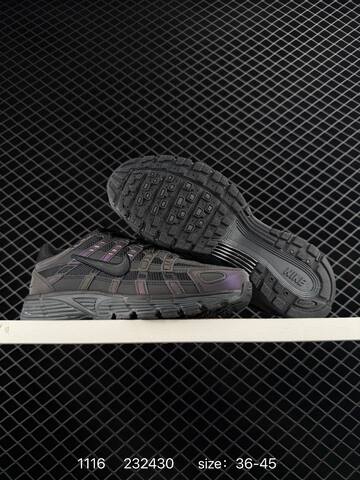 Nike P-6000 Black Purple EU 36-45 Running - Unisex (BS-74169)
