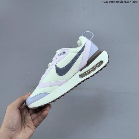 Nike Air Max Dawn Cream Light Purple Light Pink Slate Brown EU 36-40 Sneaker - Unisex (BS-60635)