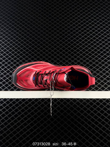 HOKA ONE ONE Stinson 7 Red Black White Blue EU 36-45 Trail Shoe Trail Running Sneakers - Unisex (BS-86134)