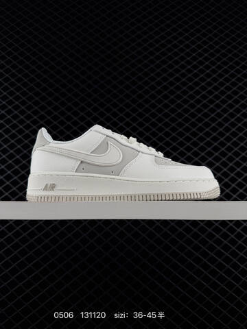 Nike Air Force 1 07 LV8 IR1475-010 White Black Grey EU 36-45 Lifestyle - Unisex (BS-71648)