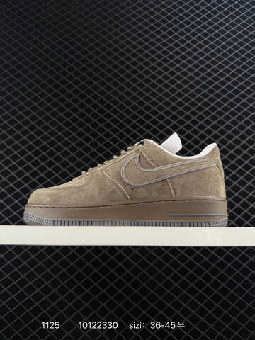 Nike Air Force 1 07 LV8 Taupe Brown Suede EU 36-45 5 Lifestyle - Unisex (BS-73999)