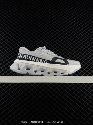 On Cloudmonster 2 Off White Pink Black EU 36-45 Running Shoe Running Sneakers - Unisex (BS-85249)